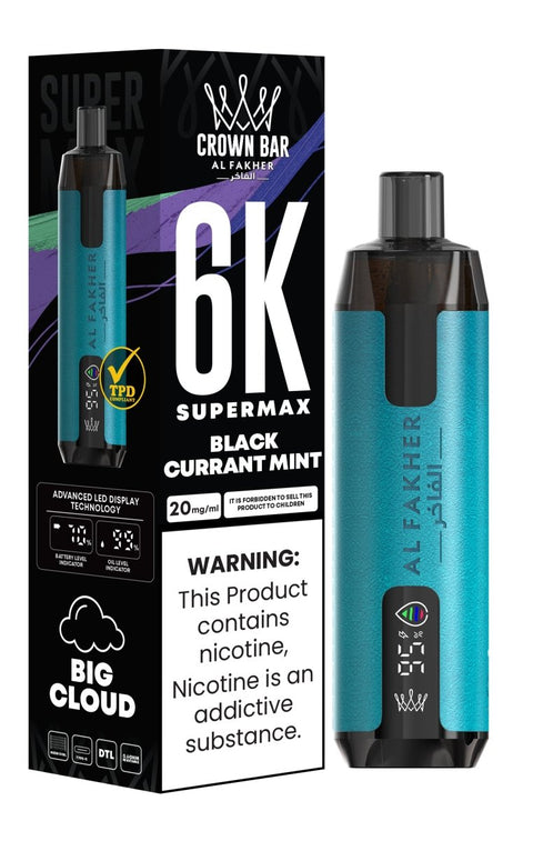 Shop Al Fakher Supermax 6000 Disposable Vape - Al Fakher Supermax 6000 Disposable Vape - Vape Blaze