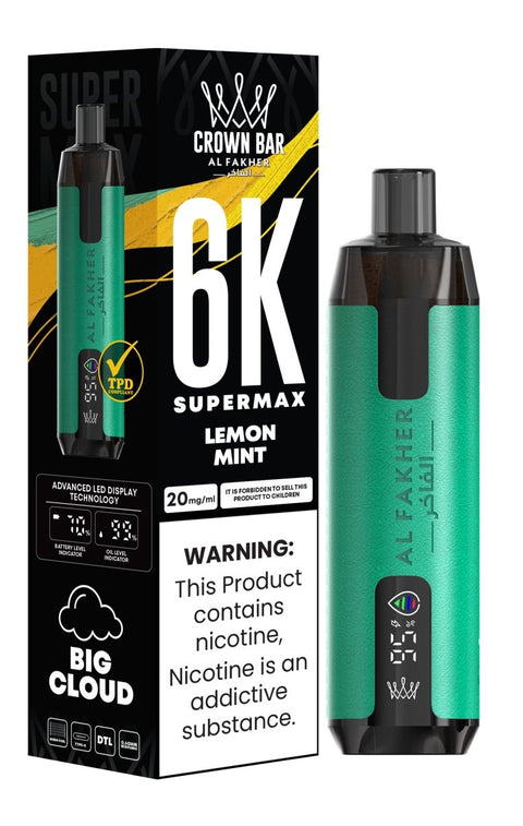 Shop Al Fakher Supermax 6000 Disposable Vape - Al Fakher Supermax 6000 Disposable Vape - Vape Blaze