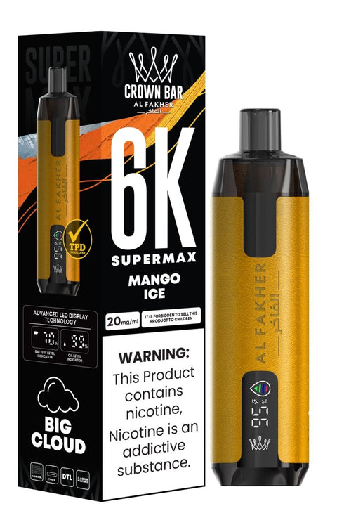 Shop Al Fakher Supermax 6000 Disposable Vape - Al Fakher Supermax 6000 Disposable Vape - Vape Blaze