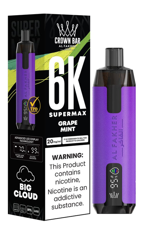 Shop Al Fakher Supermax 6000 Disposable Vape - Al Fakher Supermax 6000 Disposable Vape - Vape Blaze