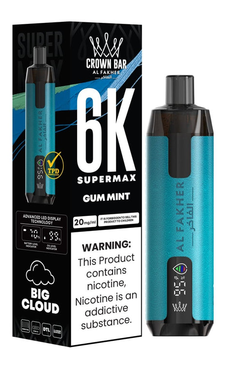 Shop Al Fakher Supermax 6000 Disposable Vape - Al Fakher Supermax 6000 Disposable Vape - Vape Blaze