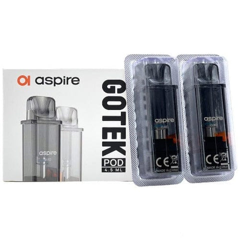 Shop Aspire Gotek Replacement Pods - Pack of 2 - Aspire Gotek Replacement Pods - Pack of 2 - Vape Blaze