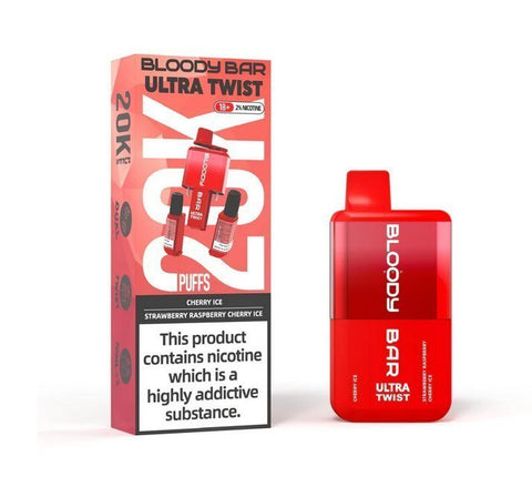 Shop Bloody Bar Ultra Twist 20000 Disposable Vape Box of 5 - Bloody Bar Ultra Twist 20000 Puffs Disposable Vape Box of 5 - #Simbavapeswholesale# - Vape Blaze