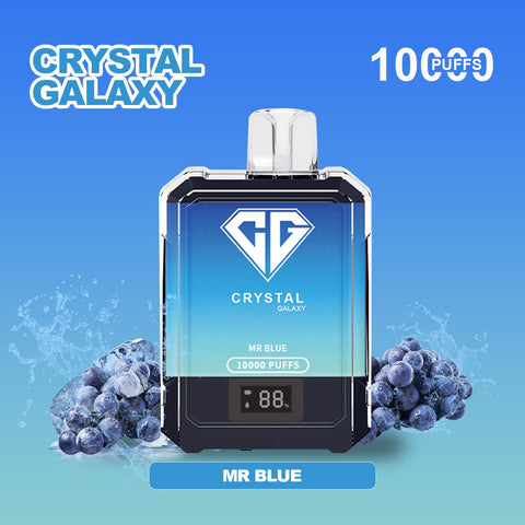 Shop Crystal Galaxy 10000 Disposable Vape Box of 10 - Crystal Galaxy 10000 Disposable Vape Box of 10 - Vape Blaze