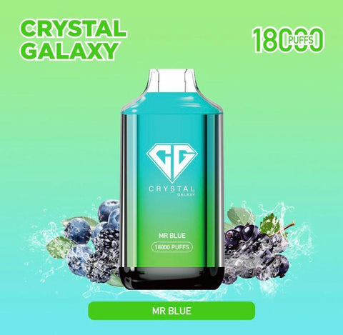 Shop Crystal Galaxy 18k Puffs Disposable Vape Pod - Box of 5 - Crystal Galaxy 18k Puffs Disposable Vape Pod - Box of 5 - Vape Blaze