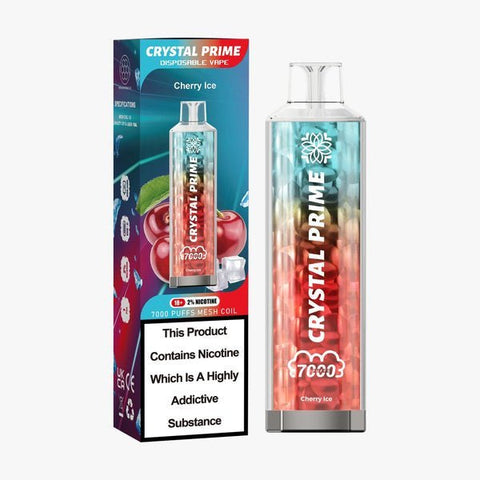 Shop Crystal Prime 7000 Disposable Vape Pack of 10 - Crystal Prime 7000 Disposable Vape Pack of 10 - Vape Blaze