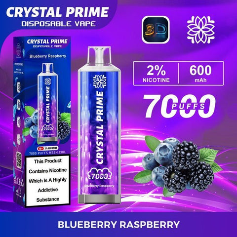 Shop Crystal Prime 7000 Disposable Vape Pack of 10 - Crystal Prime 7000 Disposable Vape Pack of 10 - Vape Blaze