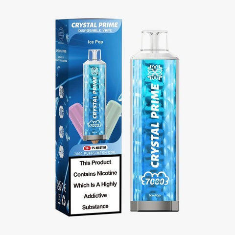 Shop Crystal Prime 7000 Disposable Vape Pack of 10 - Crystal Prime 7000 Disposable Vape Pack of 10 - Vape Blaze