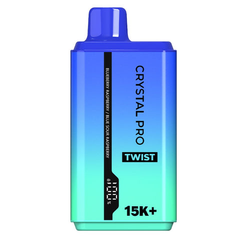 Shop Crystal Pro Twist 15000 Disposable Vape 0MG - Shop Crystal Pro Twist 15000 Disposable Vape - Crystal Pro Twist 15000 Disposable Vape - Vape Blaze - Vape Blaze