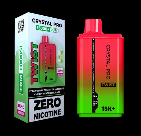 Shop Crystal Pro Twist 15000 Disposable Vape 0MG - Crystal Pro Twist 15000 Disposable Vape 0MG - Vape Blaze