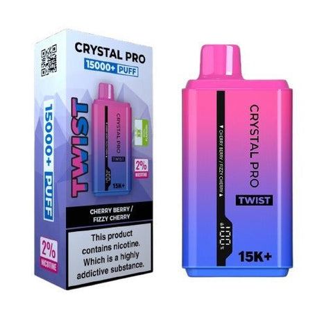 Shop Crystal Pro Twist 15000 Disposable Vape 0MG - Shop Crystal Pro Twist 15000 Disposable Vape - Crystal Pro Twist 15000 Disposable Vape - Vape Blaze - Vape Blaze