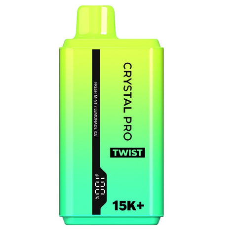 Shop Crystal Pro Twist 15000 Disposable Vape - Crystal Pro Twist 15000 Disposable Vape - Vape Blaze