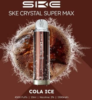 Shop Crystal SKE Super Max 4500 Disposable Pack of 10 - Crystal SKE Super Max 4500 Disposable Pack of 10 - Vape Blaze