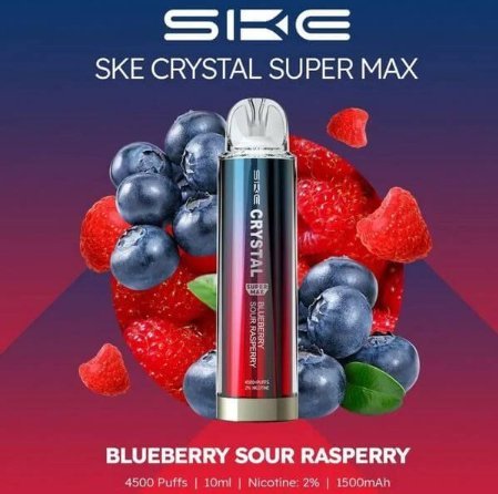 Shop Crystal SKE Super Max 4500 Disposable Pack of 10 - Crystal SKE Super Max 4500 Disposable Pack of 10 - Vape Blaze