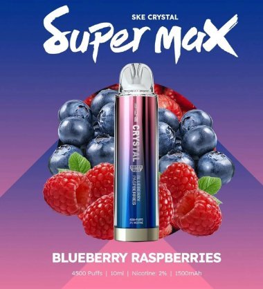 Shop Crystal SKE Super Max 4500 Disposable Pack of 10 - Crystal SKE Super Max 4500 Disposable Pack of 10 - Vape Blaze