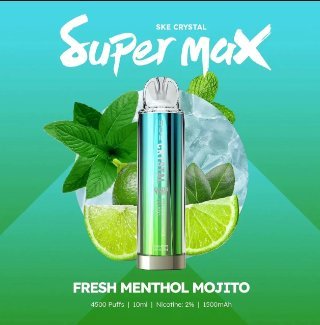 Shop Crystal SKE Super Max 4500 Disposable Pack of 10 - Crystal SKE Super Max 4500 Disposable Pack of 10 - Vape Blaze