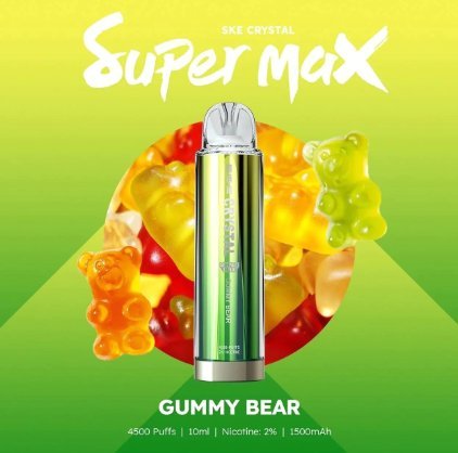 Shop Crystal SKE Super Max 4500 Disposable Pack of 10 - Crystal SKE Super Max 4500 Disposable Pack of 10 - Vape Blaze