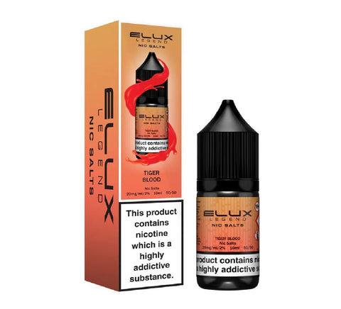 Shop Elux Legend Nic Salt 10ml Box of 10 - Elux Legend Nic Salt 10ml Box of 10 - Vape Blaze