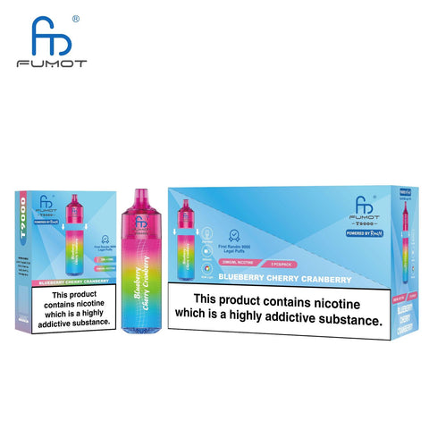 Shop Fumot T9000 Disposable Vape - Fumot T9000 Disposable Vape Box of 5 - Vape Wholesale Mcr - Vape Blaze