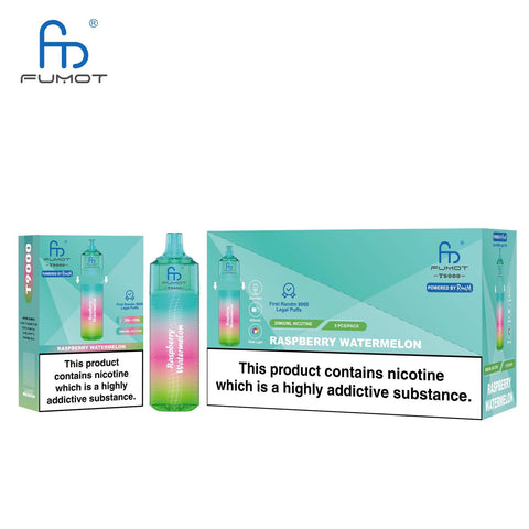 Shop Fumot T9000 Disposable Vape - Fumot T9000 Disposable Vape Box of 5 - Vape Wholesale Mcr - Vape Blaze