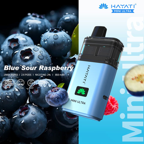 Shop Hayati Mini Ultra 1500 Disposable Vape - Hayati Mini Ultra 1500 Disposable Vape - Vape Blaze