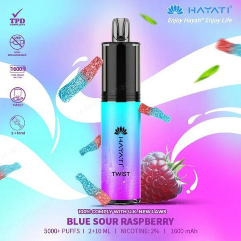 Shop Hayati Twist 5000 Disposable Vape - Hayati Twist 5000 Disposable Vape - Vape Blaze