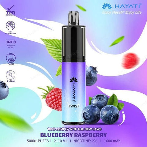 Shop Hayati Twist 5000 Disposable Vape - Hayati Twist 5000 Disposable Vape - Vape Blaze