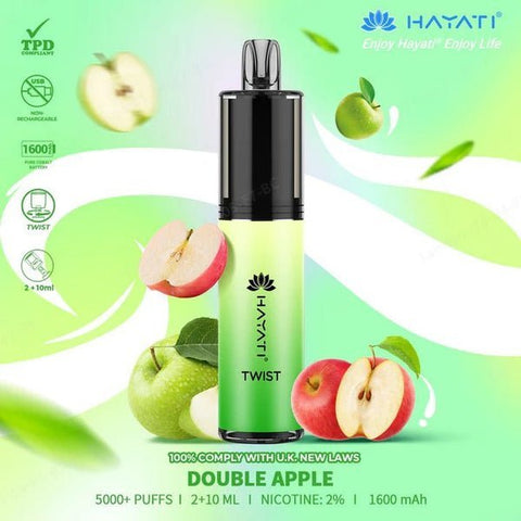 Shop Hayati Twist 5000 Disposable Vape - Hayati Twist 5000 Disposable Vape - Vape Blaze