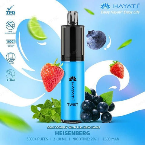 Shop Hayati Twist 5000 Disposable Vape - Hayati Twist 5000 Disposable Vape - Vape Blaze