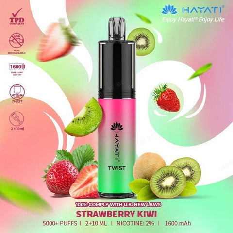 Shop Hayati Twist 5000 Disposable Vape - Hayati Twist 5000 Disposable Vape - Vape Blaze