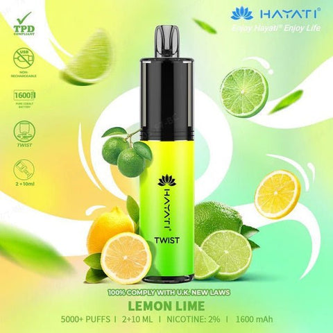 Shop Hayati Twist 5000 Disposable Vape - Hayati Twist 5000 Disposable Vape - Vape Blaze