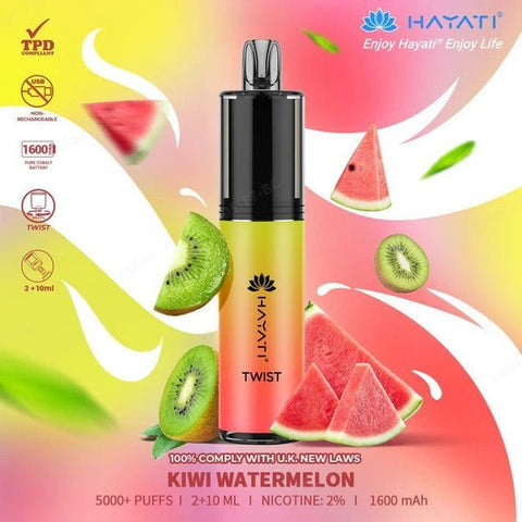 Shop Hayati Twist 5000 Disposable Vape - Hayati Twist 5000 Disposable Vape - Vape Blaze