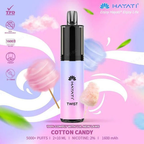 Shop Hayati Twist 5000 Disposable Vape - Hayati Twist 5000 Disposable Vape - Vape Blaze