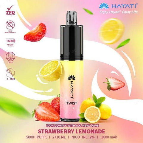 Shop Hayati Twist 5000 Disposable Vape - Hayati Twist 5000 Disposable Vape - Vape Blaze