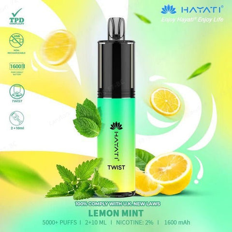 Shop Hayati Twist 5000 Disposable Vape - Hayati Twist 5000 Disposable Vape - Vape Blaze