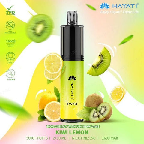 Shop Hayati Twist 5000 Disposable Vape - Hayati Twist 5000 Disposable Vape - Vape Blaze