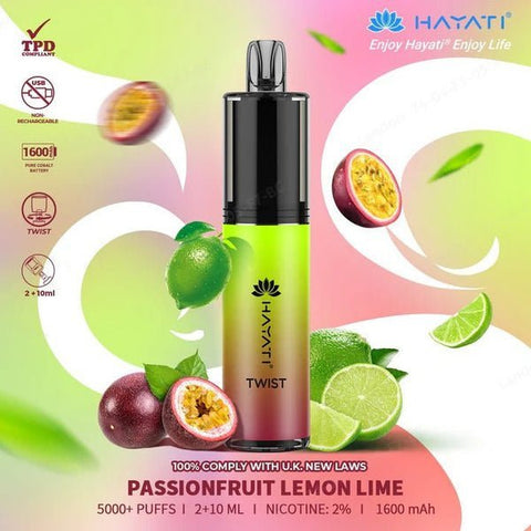 Shop Hayati Twist 5000 Disposable Vape - Hayati Twist 5000 Disposable Vape - Vape Blaze