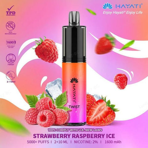 Shop Hayati Twist 5000 Disposable Vape - Hayati Twist 5000 Disposable Vape - Vape Blaze