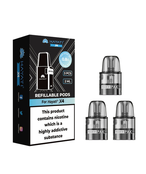 Shop Hayati X4 Replacemement Cartridges Pods - Hayati X4 Replacemement Cartridges Pods - Vape Blaze