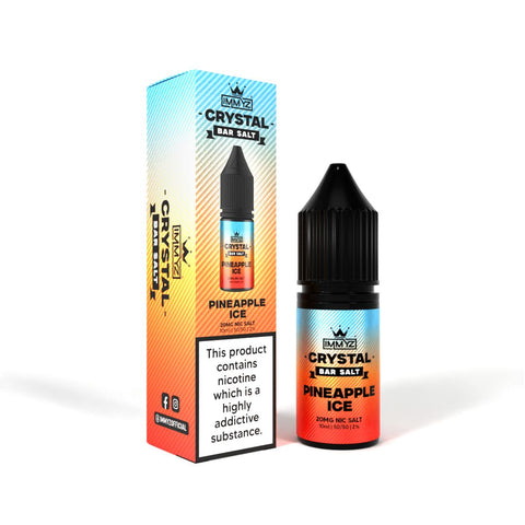 Shop IMMYZ Crystal Bar Nic Salt 10ml E - liquid Pack of 10 - IMMYZ Crystal Bar Nic Salt 10ml E - liquid Pack of 10 - Vape Blaze