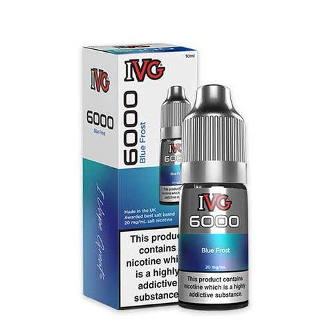 Shop IVG 6000 Nic Salt 10ml E - liquids Box of 10 - IVG 6000 Nic Salt 10ml E - liquids Box of 10 - Vape Blaze