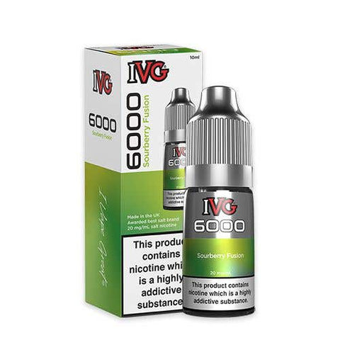 Shop IVG 6000 Nic Salt 10ml E - liquids Box of 10 - IVG 6000 Nic Salt 10ml E - liquids Box of 10 - Vape Blaze