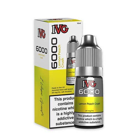 Shop IVG 6000 Nic Salt 10ml E - liquids Box of 10 - IVG 6000 Nic Salt 10ml E - liquids Box of 10 - Vape Blaze