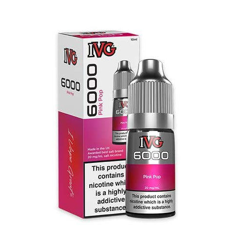 Shop IVG 6000 Nic Salt 10ml E - liquids Box of 10 - IVG 6000 Nic Salt 10ml E - liquids Box of 10 - Vape Blaze