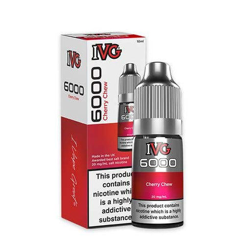 Shop IVG 6000 Nic Salt 10ml E - liquids Box of 10 - IVG 6000 Nic Salt 10ml E - liquids Box of 10 - Vape Blaze