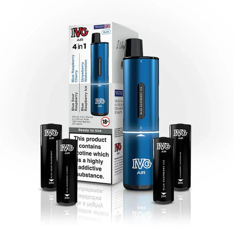 Shop IVG AIR 4 in 1 Disposable Vape | Rechargeable - IVG AIR 4 in 1 Disposable Vape | Rechargeable - Vape Blaze