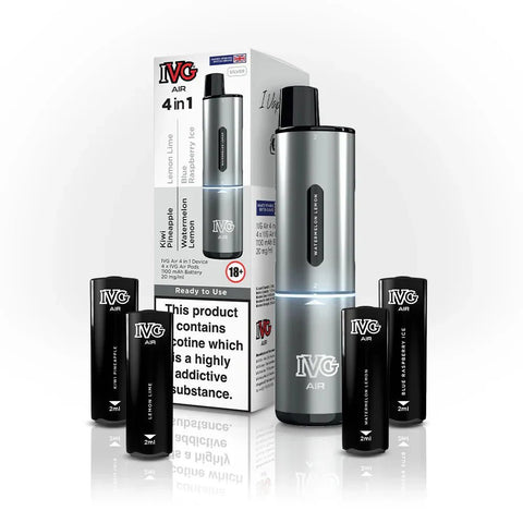 Shop IVG AIR 4 in 1 Disposable Vape | Rechargeable - IVG AIR 4 in 1 Disposable Vape | Rechargeable - Vape Blaze