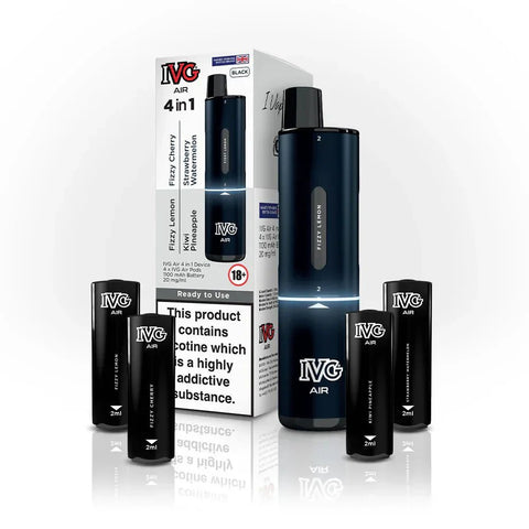 Shop IVG AIR 4 in 1 Disposable Vape | Rechargeable - IVG AIR 4 in 1 Disposable Vape | Rechargeable - Vape Blaze