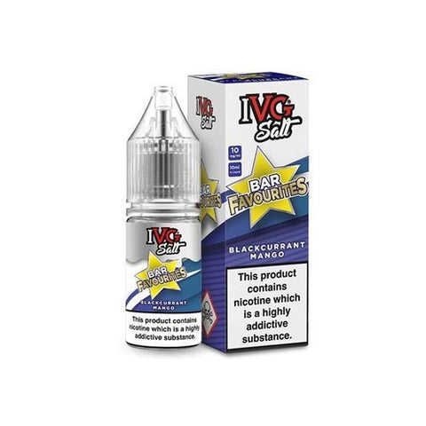 Shop IVG Salt Bar Favourite 10ml E Liquids Nic Salts - Pack Of 10 - IVG Salt Bar Favourite 10ml E Liquids Nic Salts - Pack Of 10 - Vape Blaze