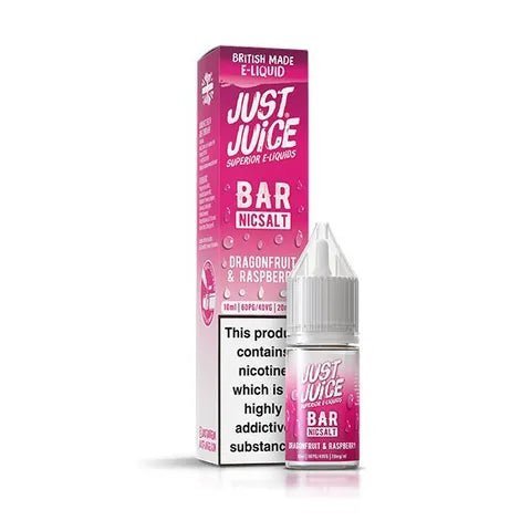 Shop Just Juice Bar Nic Salt 10ml E - Liquid Box of 10 - Just Juice Bar Nic Salt 10ml E - Liquid Box of 10 - Vape Blaze